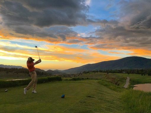 Keystone Ranch Sunset Golfing