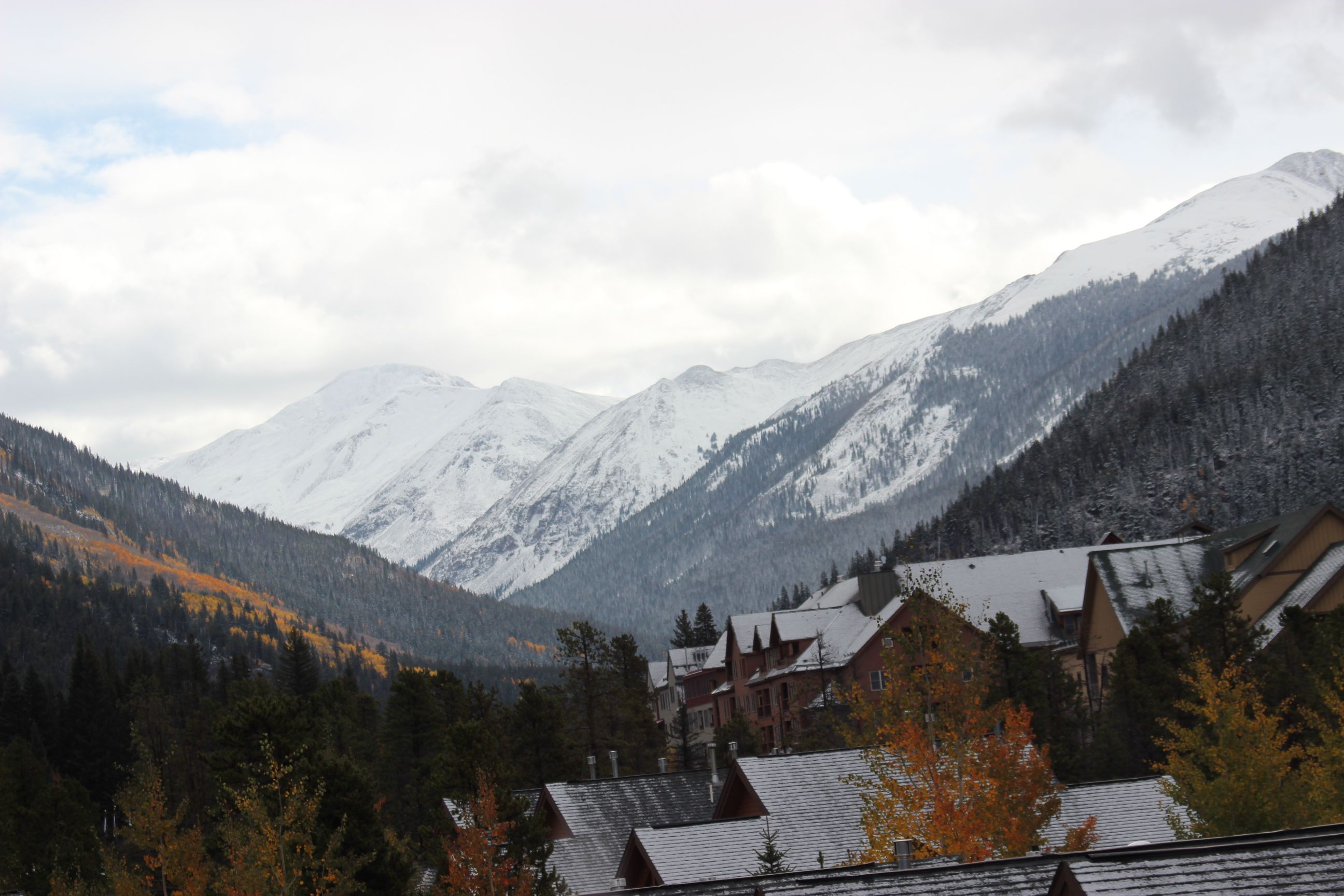 Snowing in Keystone! Ski season is coming fast! Keystone Vacation