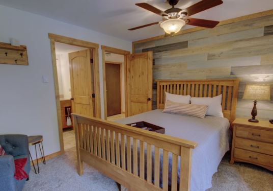 Inviting Master Bedroom in West Keystone Rental